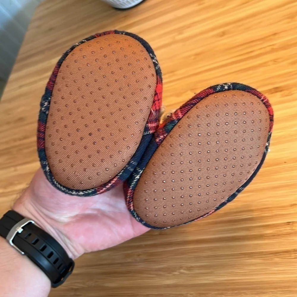 DearFoams baby Slippers Baby Bear 3-6 Months